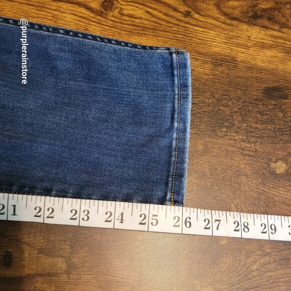 Madewell Jeans Size 28 Stovepipe High Rise Tummy Control Leman Wash MB466 - Picture 11 of 13